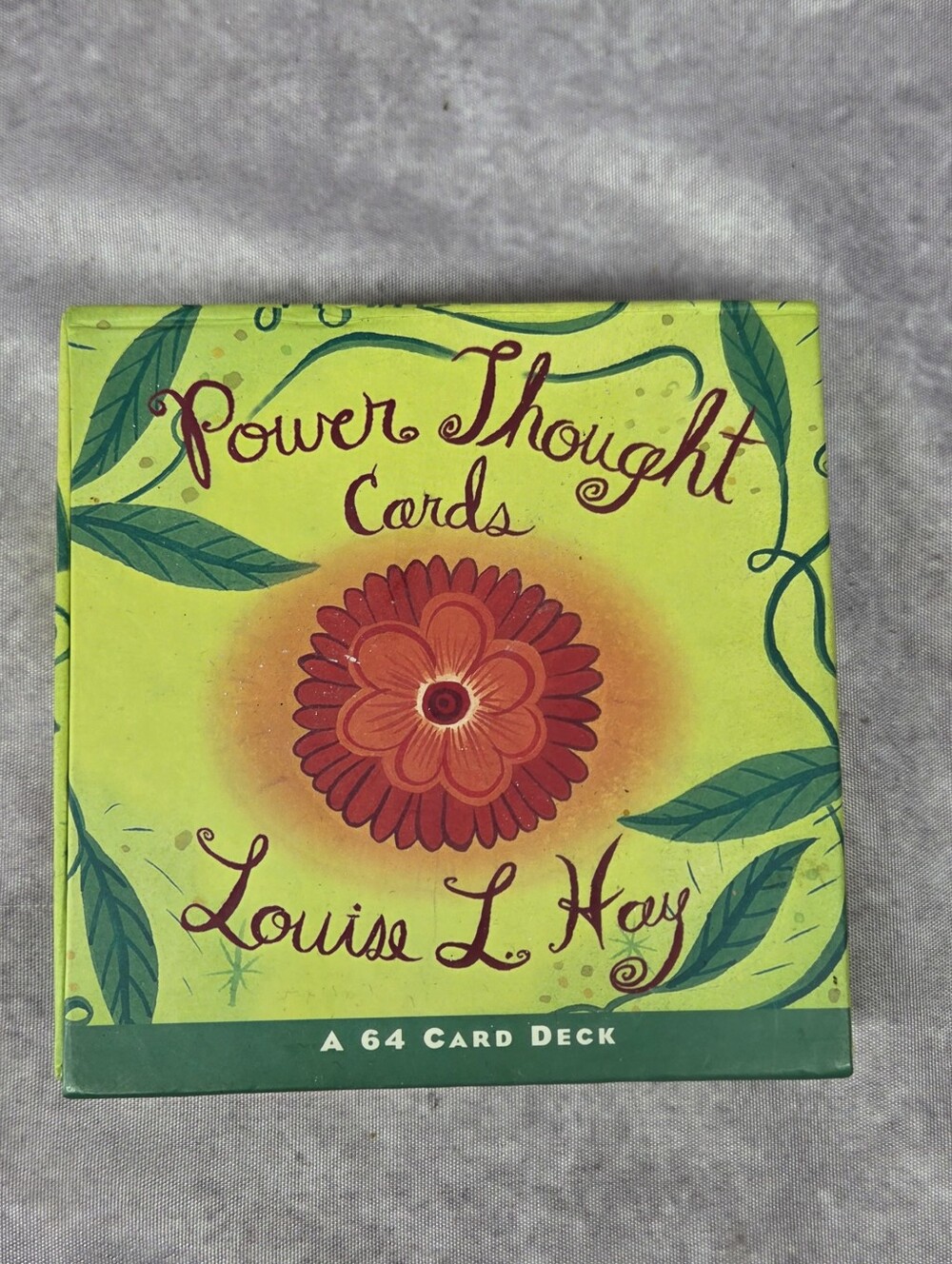 Power Thought Cards by Louise L. Hay 64-Card Affirmation Deck